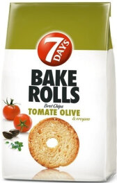 7Days Bake Rolls 250g Tomate Olive & Oregano
