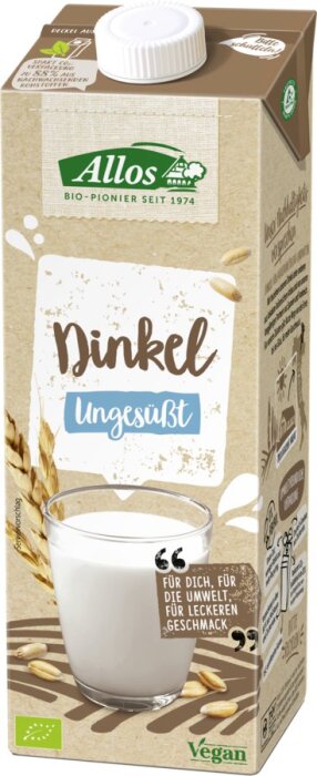Allos Dinkel-Drink Naturell 1l