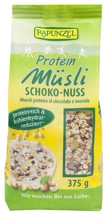 Rapunzel Protein-Müsli Schoko-Nuss 375g Bio