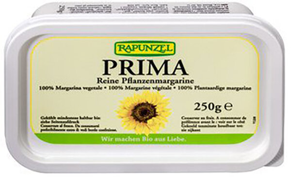 Rapunzel Bio Pflanzenmargarine Prima 250g
