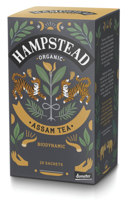 Hampstead Tea Organic Imperial Assam Black Tea 40g Bio