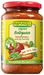 Rapunzel Bio Tomatensauce Bolognese mit Soja 330ml