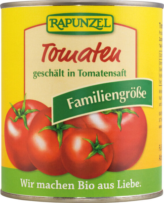 Rapunzel Bio Tomaten geschält in der Dose 800g