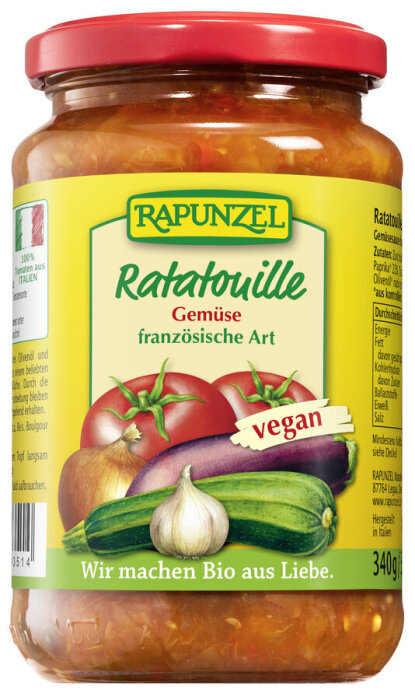 Rapunzel Bio Tomatensauce Ratatouille 335ml