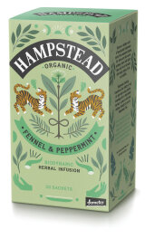 Hampstead Tea Organic Demeter Fennel Peppermint 30g Bio