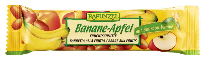 Rapunzel Fruchtschnitte Banane-Apfel 0,04kg