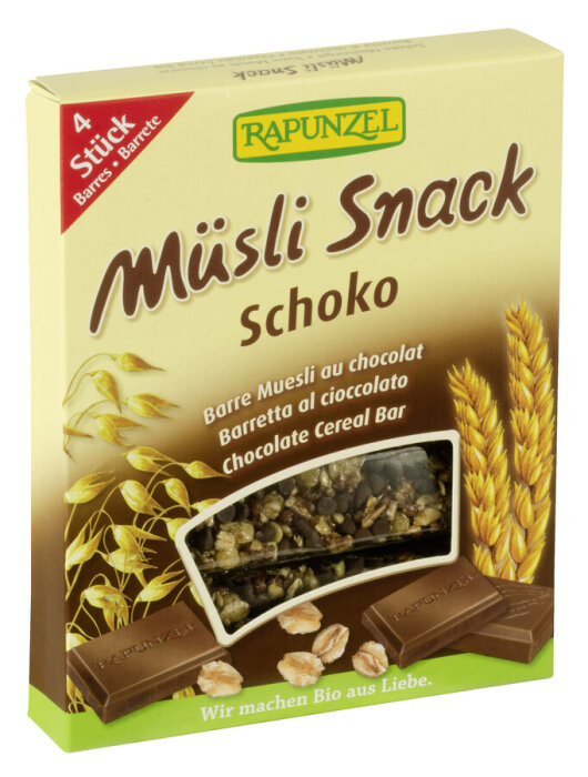 Rapunzel Müsli Snack Schoko 0,15kg
