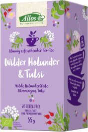 Allos Wilder Holunder und Tulsi Tee 35g