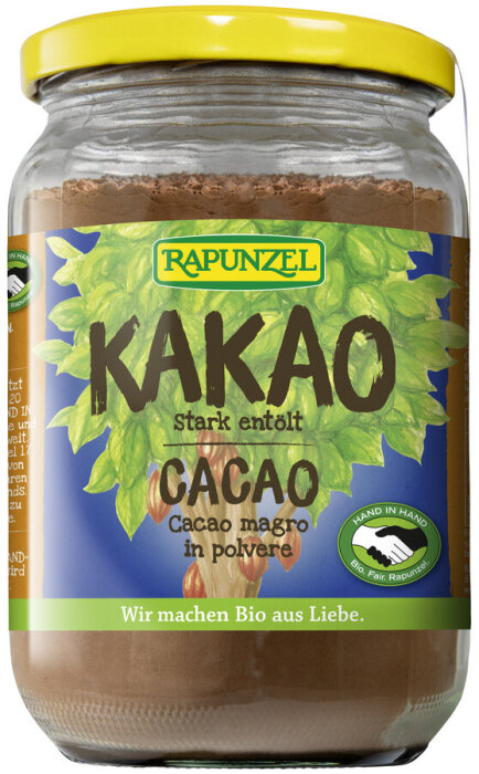 Rapunzel Kakaopulver stark entölt fair gehandelt 250g Bio