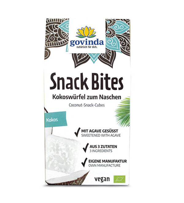 Govinda Snack Bites Kokos 100g
