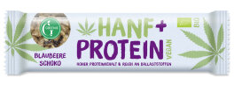 Greenic Hanf Protein Riegel Blaubeere Schok 35g