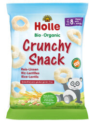 Holle Crunchy Snack Reis-Linsen 25g