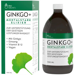 doc&reg;phytolabor Ginkgo+ Mentalstark Elixier 100ml