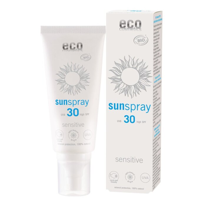 Eco Cosmetics Sonnenspray LSF30 sensitive 100ml