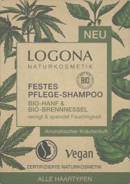 Logona Festes Shampoo Hanf &amp; Brennnessel 60g
