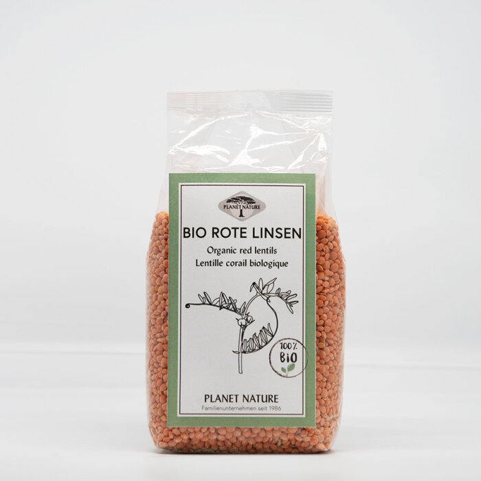 Planet Nature Linsen rot 500g