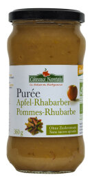 Côteaux Nantais Püree Apfel-Rhabarber 360g Bio