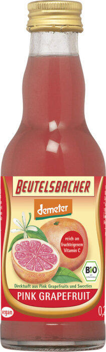 Beutelsbacher Pink Grapefruit 200ml Bio