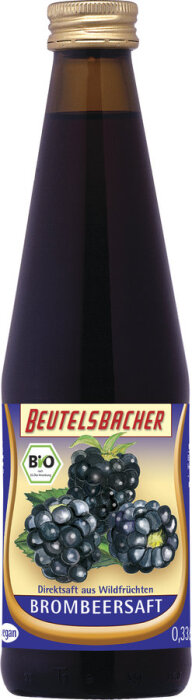 Beutelsbacher Brombeersaft 330ml Bio