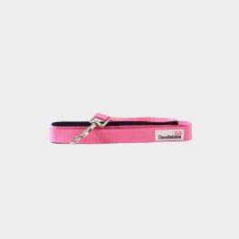 Doodlebone® Bold gepolsterte Leine - Pink;...