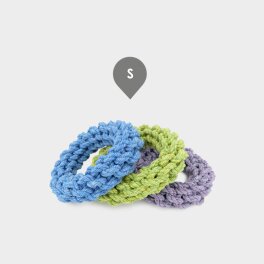 Happy Pet "Nuts For Knots" Ring - 3 Farben nach...