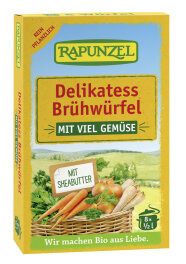 Rapunzel Bio Gemüse-Brühwürfel Delikatess...