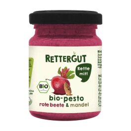 Rettergut Bio Pesto Rote Beete &amp; Mandel 120g