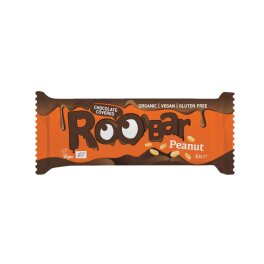 Roobar Roobar Erdnuss mit Schokoladenüberzug, 30g