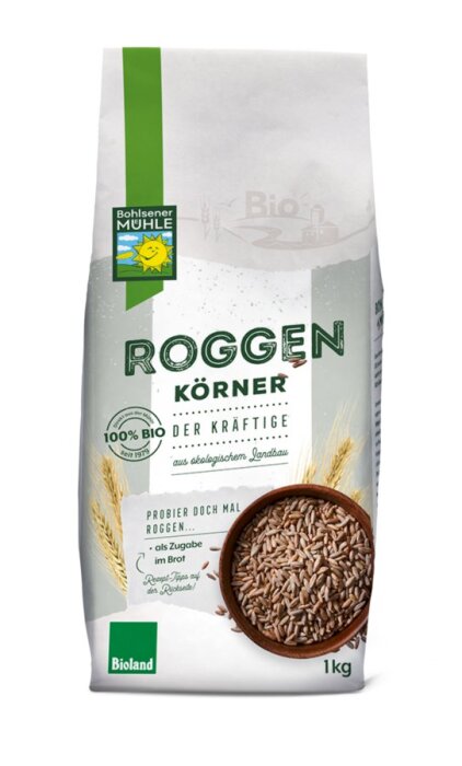 Bohlsener Mühle Bio Roggen 1kg