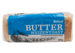 Das Backhaus Bioland Weizen Butter-Toast 500g