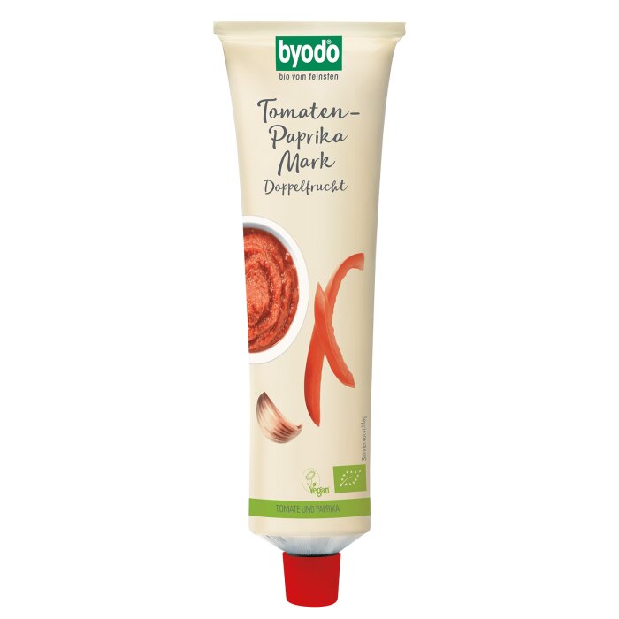 Byodo Bio Tomatenmark-Paprika Doppelfrucht 130g