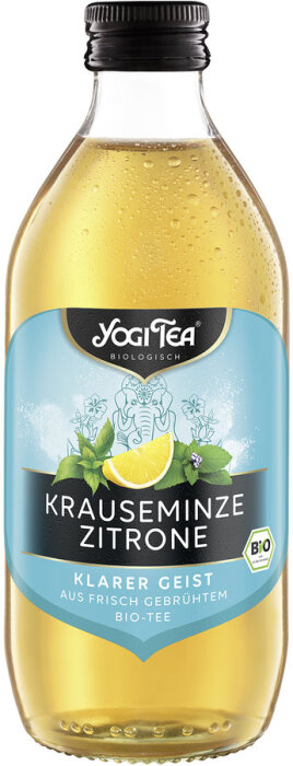 Yogi Tea Bio Krauseminze Zitrone mit Pfefferminze 330ml