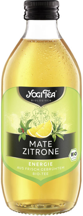 Yogi Tea Bio Mate Zitrone mit Grünem Tee 330ml