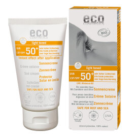 Eco Cosmetics Sonnencreme LSF 50+ getönt 75ml